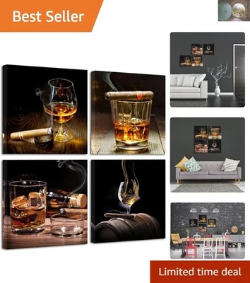 Ready-to-Hang Faux Spirits Canvas Prints: Perfect for Bars & Living Spaces - Image 1 of 4