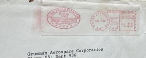 US Aircraft Meter Cover(144) +1978 Wright Patterson AFB +All Began in Dayton - Picture 1 of 3