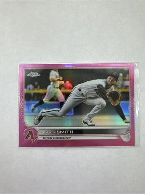 2022 Topps Chrome - Pavin Smith #78 Pink Refractor - Image 1 of 2