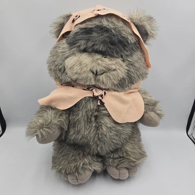 Peluche de colección 1984 Star Wars Latara El Ewok con capucha Kenner El Retorno del Jedi Foto 1 de 4