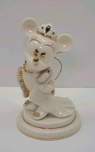 Lenox Disney Showcase Collection Minnie Mouse’s Elegant Evening 6” Gold W/Box - Picture 1 of 12