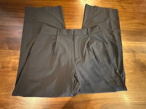 VUORI VILLA TROUSER LIGHTWEIGHT PANTS DRESS LOUNGE BLACK XL SHORT 29 INSEAM NWOT - Picture 1 of 6