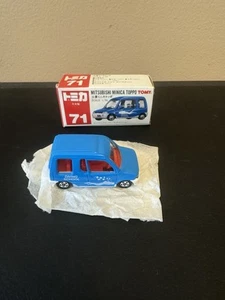 1:56 Mitsubishi Minica Toppo (Blue) - Made in Japan Tomica 71 - Picture 1 of 10