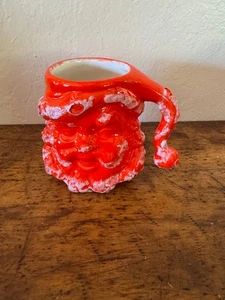 Vintage Ceramic Santa Claus Mug Santa Head Cup Small Planter Candle? - Picture 1 of 3