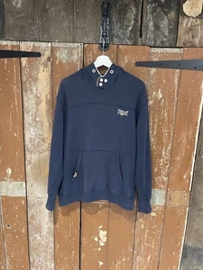Everlast Hoodie Jumper Navy Men's Size XL Front Pocket - Picture 1 of 15