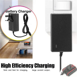 Universal Charger UK/EU Plug 21-98V for Cordless Drill Lithium Battery Chainsaw