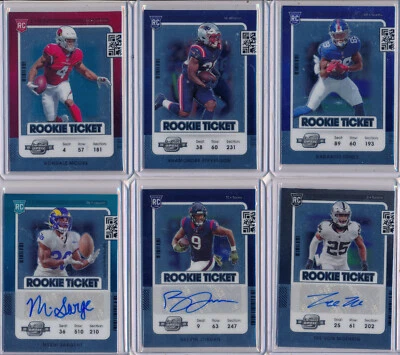 MEKHI SARGENT - 2021 Contenders Optic Rookie Ticket AUTO - LA Rams RC - Image 1 of 2