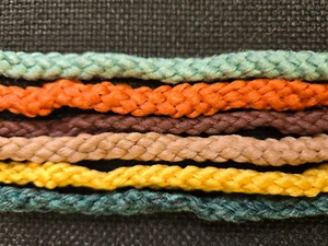 Bonnie Craft Cord-6 Colors-6 Yards Total-Fly Tying - Picture 1 of 1