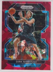 2021-22 Panini Prizm Prizms Red Ice #289 Dirk Nowitzki - Foto 1 di 1