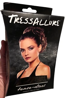 Medium 10" Wavy Clip In - Synthetic Hair Piece - Tease Pouti - TressAllure - Image 1 of 4