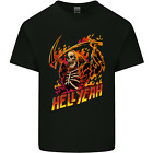 Hell Yeah Grim Reaper Skull Heavy Metal Kids T-Shirt Childrens