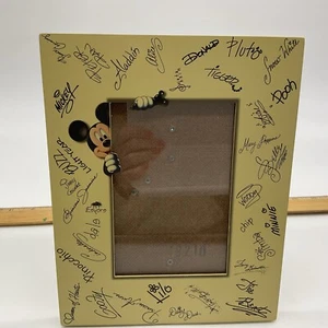 Disney/Pixar Character Autographs 4X6 Photo Picture Frame Good Cond, without box - Picture 1 of 5