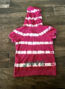 Juicy Couture Girls Size 6 Pink Tie -Dye Hoodie - Picture 1 of 8