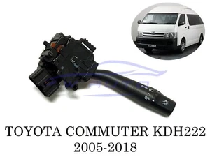RHD TURN SIGNAL LIGHT BLINKER SWITCH FOR TOYOTA HIACE COMMUTER KDH222 2005-2018 - Picture 1 of 8
