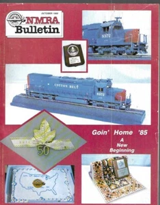 Boletín NMRA Octubre 1985 50 Aniversario Convención Cobertura Modelo Concurso - Imagen 1 de 8