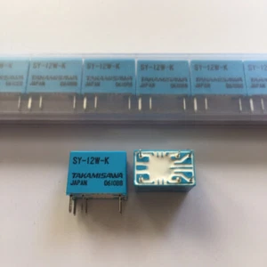 2 Stck. Takamisawa Sy-12W-K 12VDC Signal Relais 6 Pins NEU - Bild 1 von 1