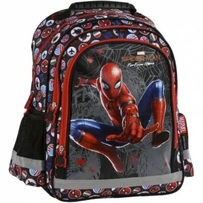 MARVEL SPIDERMAN Spiderman Spinne Marvel Rucksack Schulrucksack für die Schule Sport Freizeit