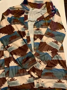 Woman’s Jacket By Wotoba With Aztec Pattern - Picture 1 of 5
