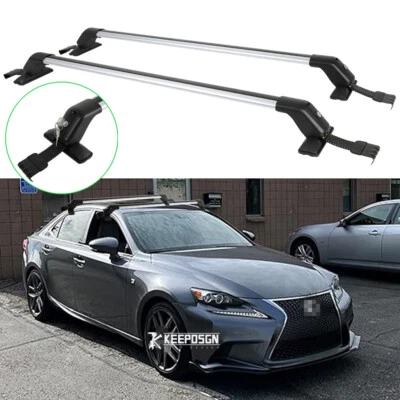 Portaequipajes de carga barras transversales de techo superior para automóvil para Lexus ES250 300 ES350 Foto 1 de 4