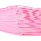(Pink)Non Woven Bed Sheet Waterproof Oil Proof For Beauty Salon SPA Tattoo