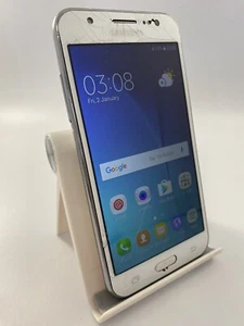 Samsung Galaxy J5 J500FN White Unlocked 8GB 5.0" 13MP Android Smartphone Cracked - Picture 1 of 13