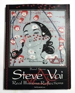 STEVE VAI REAL ILLUSIONS BAND SCORE JAPAN GUITAR TAB - Picture 1 of 8