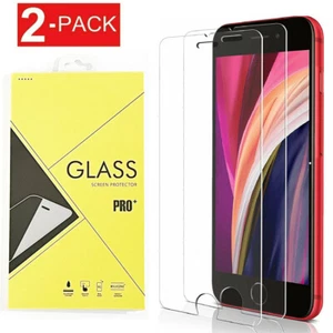 2x Protector Pantalla Cristal Templado para iPhone SE 2022/2020 / iPhone 8 - Imagen 1 de 9