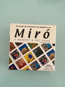Miró Photo Twin Memory & Art Game - Picture 1 of 5