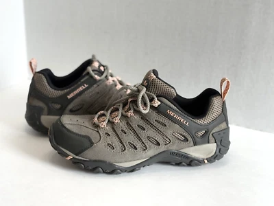 Merrell Crosslander 2 Hiking Trail Shoes Boulder/Peach J500034 Women's Size 9 - Image 1 of 4