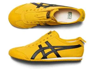 Onitsuka Tigre MÉXICO 66 SLIP-ON AMARILLO/NEGRO para UNISEX NUEVO con caja - Imagen 1 de 9