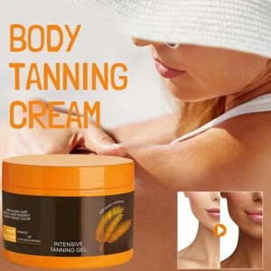 150ml Intensive Dark Tanning Gel Cream For Sunbeds Tanning Outdoor UKS HOT C3B7 - Picture 1 of 16