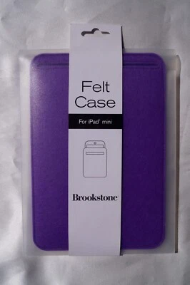 Funda de fieltro Brookstone para iPad Mini púrpura nueva en paquete Foto 1 de 4