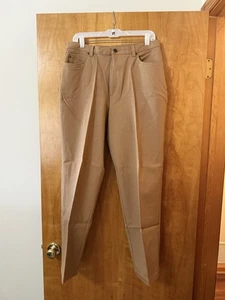 Jones New York Signature Womens Pants Jeans Vintage Camel Brown Size 14 - Picture 1 of 10