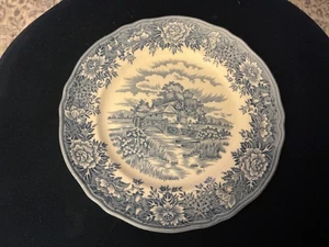 Vintage English Village by Salem China Olde Staffordshire England - Bild 1 von 2