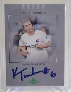 Parkside NWSL 2022 Paramount Kelsey Turnbow Signature Series Auto Ser# 12/25 - Imagen 1 de 2