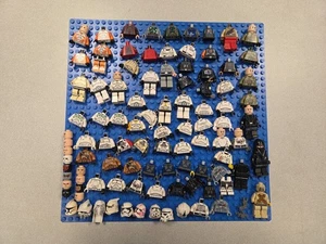 LEGO Lot Damaged Star Wars Minifigures Cracks Scratches Etc Malgus Yularen Clone - Picture 1 of 24