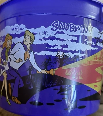 McDONALDS SCOOBY DOO HAPPY MEAL TRICK OR TREAT HALLOWEEN CANDY PAIL  - Purple — 第 1/4 张图片