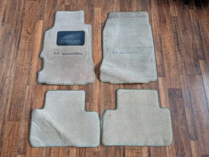 OEM 1996-2004 Acura RL Special Edition SE Floor Mat Set Carpet Complete Tan - Picture 1 of 6