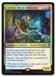 Ludevic, Necro-Alchemist #37 (Foil) (NM) Commander 2016 C16 Magic MTG - Picture 1 of 2