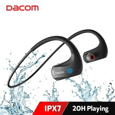 Auriculares inalámbricos Dacom Athlete IPX7 impermeables deportivos Bluetooth auriculares - Imagen 1 de 4