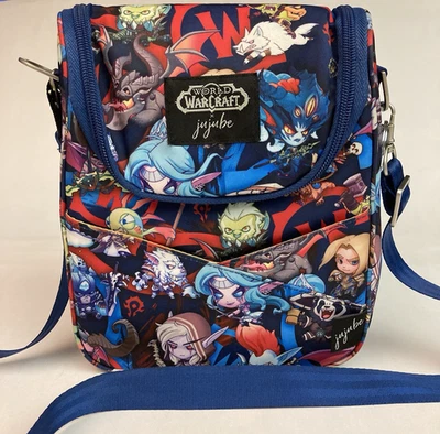 JuJuBe Be Cool World of Warcraft Legend Azeroth refrigerador isolado bebê tiracolo - Imagem 1 de 4