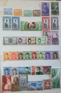  1887+   Egypt   36 Unused Stamps, Including Full Sets MNH, MH OG WMK Rare  - Picture 1 of 11