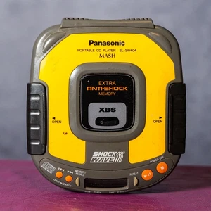 Panasonic SL-SW404 MASH Shockwave XBS Portable CD Player – Working (READ) - Picture 1 of 1