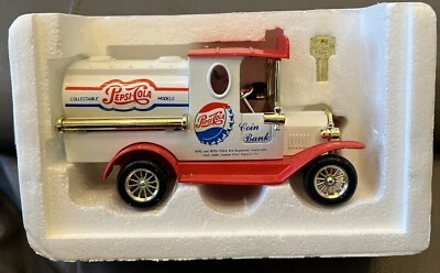 NOS VINTAGE 1993 PEPSI COLA Gift Bank Delivery Truck COIN BANK COLLECTABLE - Image 1 of 4