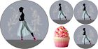 Ballet Dance Ballerina Cake Topper Party Decoration Edible Birthday Celebration