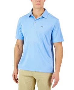 Tommy Bahama Hombre Ocean Course Manga Corta Polo Rompedor Azul L - Imagen 1 de 1