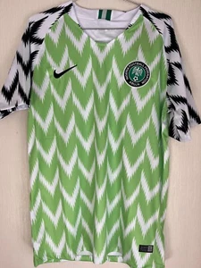 Nigeria 2018 world cup shirt jersey sizes Large & XL - retro classic - brand new - Picture 1 of 8