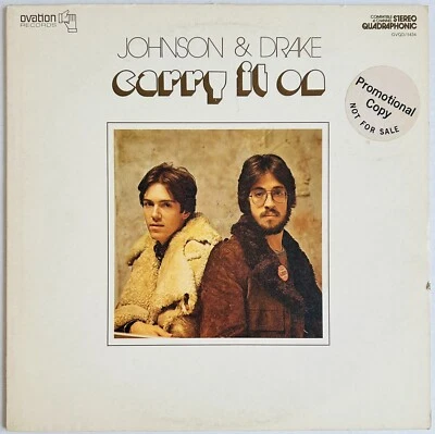 Johnson & Drake - Carry It On LP VG+ OVQD 1434 White Promo Quad Vinyl Record - Image 1 of 4