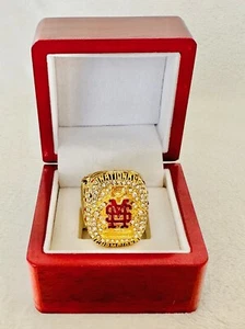 2021 Mississippi State baseball National Championship Ring W Box, US SHIPPER - Picture 1 of 4