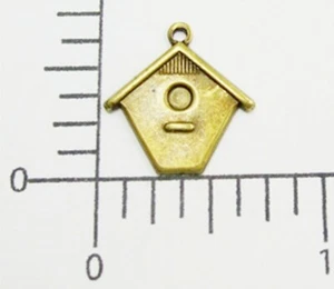35973 - 2 piezas Joyería para casa de pájaros Dije Buey de latón - Imagen 1 de 1